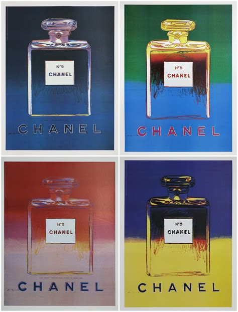 Behind The Artwork: Chanel №5 (Suite of Four Posters) by Andy 